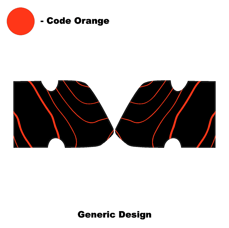 Interior Door Cup Protector Kit - 2021+ Bronco - 21BRNINTDRCUP-TPAMBL-21BRNINTDRCUP-TPA51L-21BRNINTDRCUP-TPAZL-21BRNINTDRCUP-TPCGL-21BRNINTDRCUP-TPCBNL-  DRIVEN - 6