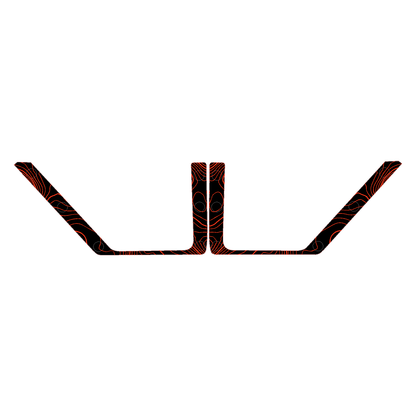 Topo Front Door Net Trim Overlay Kit (Printed Series) - 2021+ Bronco - 21BRNFTNET-TPAMBL-21BRNFTNET-TPA51L-21BRNFTNET-TPAZL-21BRNFTNET-TPCGL-21BRNFTNET-TPCBNL-  DRIVEN - 28