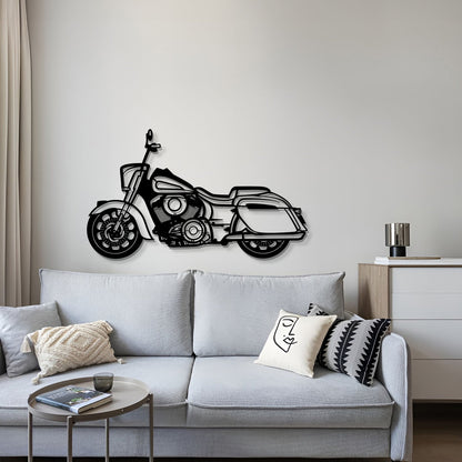 2022 Indian Springfield Dark Horse Metal Motorcycle Wall Art - MT0791 - MT0791B49L-MT0791B69L-MT0791B80L-MT0791B99L-MT0791B115L-  DRIVEN - 4