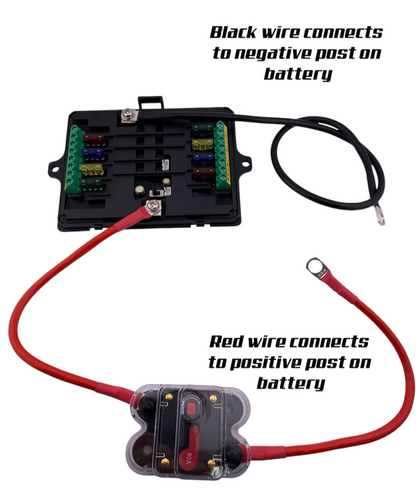 8-Gang Switch Panel With RGB And Remote Control Bluetooth App - Item #901-  DRIVEN - 18