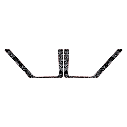 Topo Rear Door Net Trim Overlay Kit (Printed Series) - 2021+ Bronco - 21BRNFTNET-TPAMBL-21BRNFTNET-TPA51L-21BRNFTNET-TPAZL-21BRNFTNET-TPCGL-21BRNFTNET-TPCBNL-  DRIVEN - 25