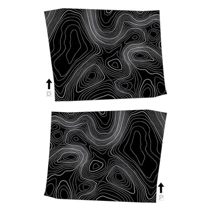 Topographic Push to Start Trim - 2024+ Tacoma / 2025+ 4Runner - 254RUNNER-PTS8-TP.WH-sku-52970782228799-254RUNNER-PTS8-TP.JA-sku-52970782261567-254RUNNER-PTS8-TP.HB-  DRIVEN - 11