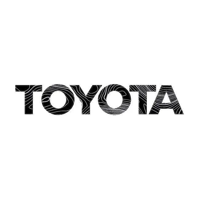 "TOYOTA" Topo Rear Tailgate Emblem Overlays - 2024+ Land Cruiser - 24LC250-RT-TOYOTA-TPWH-24LC250-RT-TOYOTA-TPHB-24LC250-RT-TOYOTA-TPVB-24LC250-RT-TOYOTA-TPAG-24LC250-RT-TOYOTA-TPSO-  DRIVEN - 16