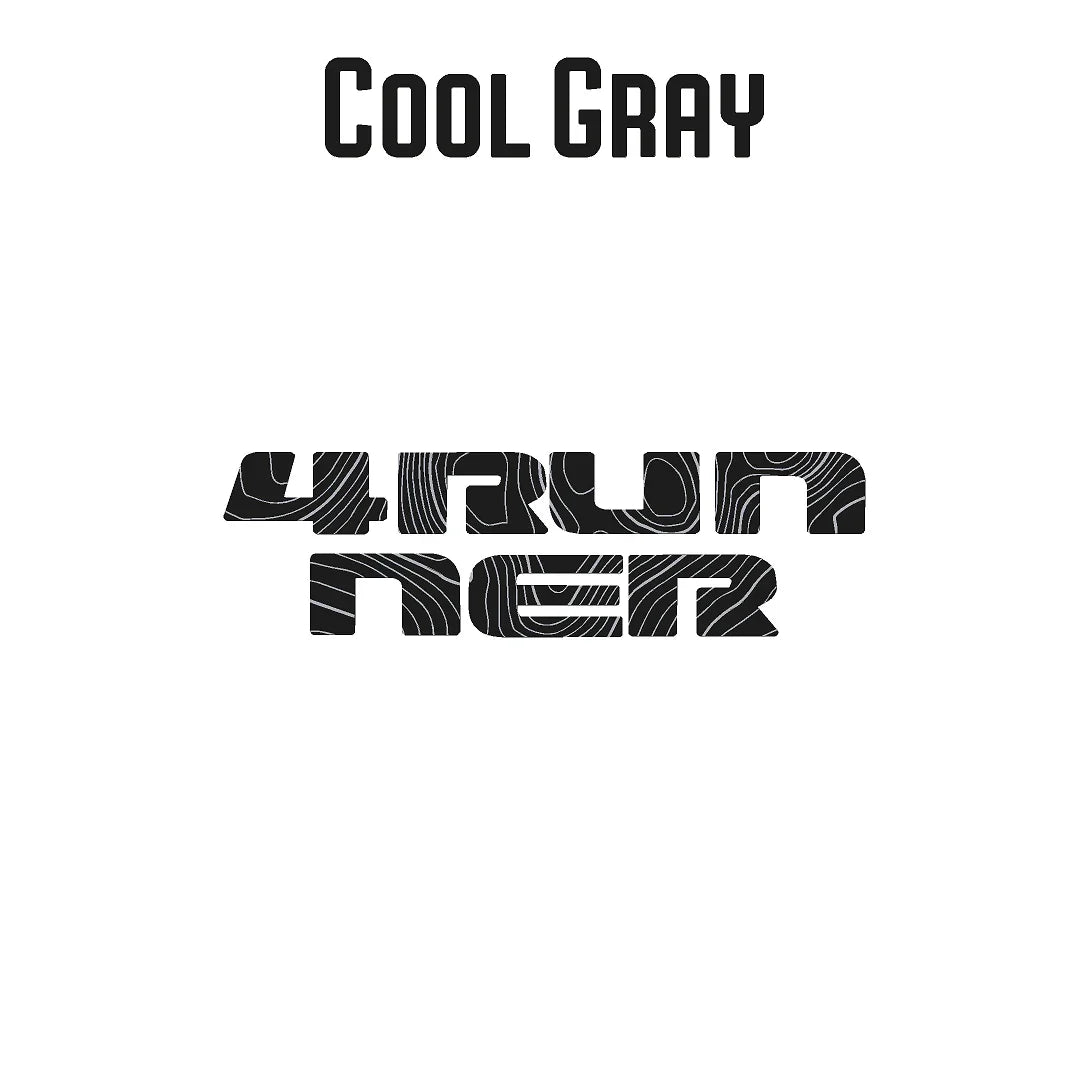 4RUNNER Topographic Rear Liftgate Emblem Overlays - 2025+ 4Runner - 254RUN-RT-4RUN-TPWH-254RUN-RT-4RUN-TPRACE-254RUN-RT-4RUN-TPHB-254RUN-RT-4RUN-TPVB-254RUN-RT-4RUN-TPAG-  DRIVEN - 8