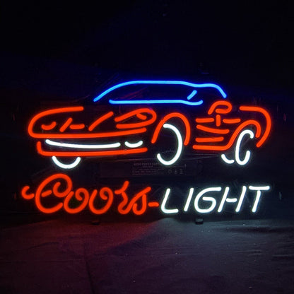 Coors Light Auto Car Neon Signs - me429-  DRIVEN - 2