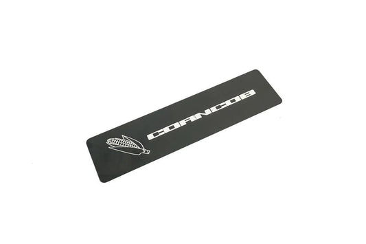 CORNCOB Logo Emblem for Weathertech All Weather Floor Mats (Metal Etched) - Universal - sfbWTCC-1-  DRIVEN - 1