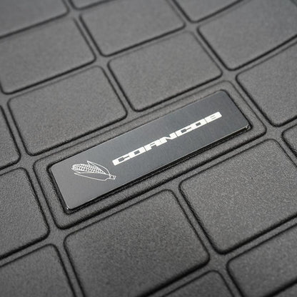 CORNCOB Logo Emblem for All-Weather Floor Mats (Metal Etched) - Universal - sfbWTCC-1-  DRIVEN - 2