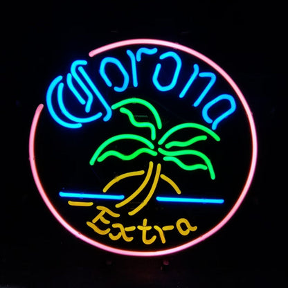 Corona Extra Palm Tree Parrot Neon Signs - CN033-17寸-CN033-24寸-  DRIVEN - 2