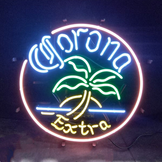 Corona Extra Palm Tree Parrot Neon Signs - CN033-17寸-CN033-24寸-  DRIVEN - 1