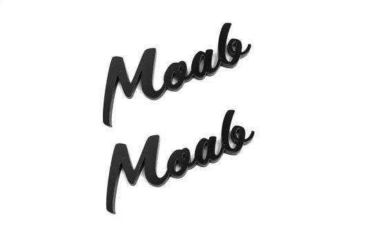 Cursive Fender Emblems (Moab, Texas, Lucky, Florida) - Universal - 14ACRYLIC-FLORIDA-14ACRYLIC-LUCKY-14ACRYLIC-MOAB-14ACRYLIC-TEXAS-  DRIVEN - 2
