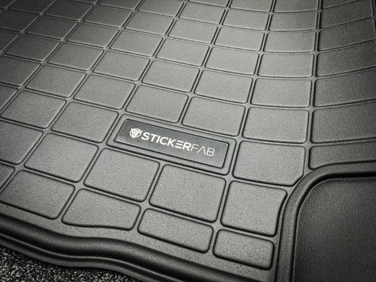 Custom Weathertech Floor Mat Logo (Etched Metal) - Universal - UNIVERSALWTETCH-BFITW-UNIVERSALWTETCH-GS-UNIVERSALWTETCH-BRIBB-UNIVERSALWTETCH-MAVTG-UNIVERSALWTETCH-CTI-  DRIVEN - 1