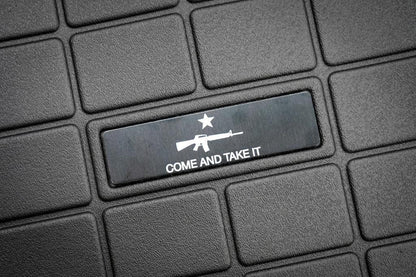 Custom Weathertech Floor Mat Logo (Etched Metal) - Universal - UNIVERSALWTETCH-BFITW-UNIVERSALWTETCH-GS-UNIVERSALWTETCH-BRIBB-UNIVERSALWTETCH-MAVTG-UNIVERSALWTETCH-CTI-  DRIVEN - 9