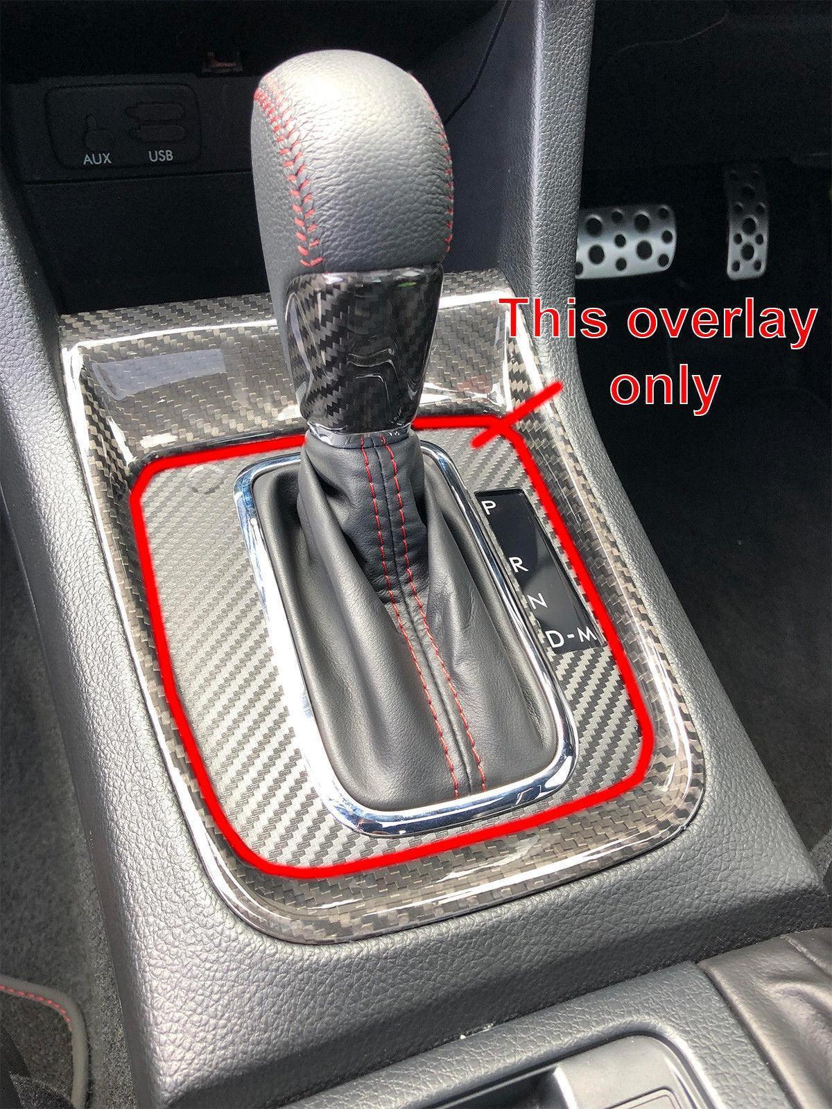 CVT Shifter Overlay (3D Carbon) - 2015-2021 Subaru WRX / 2014-2017 Forester / 2013-2017 Crosstrek XV - 15CVTLHD3D-15CVTLHD3D-2-  DRIVEN - 2