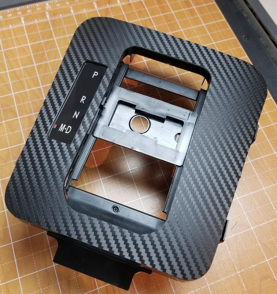 CVT Shifter Overlay (3D Carbon) - 2015-2021 Subaru WRX / 2014-2017 Forester / 2013-2017 Crosstrek XV - 15CVTLHD3D-15CVTLHD3D-2-  DRIVEN - 4