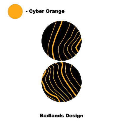 1966 Topographic Shifter Plate (Printed Series + Acrylic) - 2021+ Bronco - 21BRNAUTOSHIFT-TPAMBL-21BRNAUTOSHIFT-TPA51L-21BRNAUTOSHIFT-TPAZL-21BRNAUTOSHIFT-TPCGL-21BRNAUTOSHIFT-TPCBNL-  DRIVEN - 22