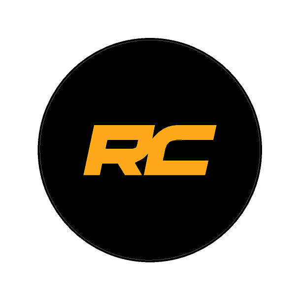 RC 3.5" Black Series Round Cover Overlays - Universal - RC35BLK-RET5-RC35BLK-OUC-RC35BLK-CUC-RC35BLK-AMB-RC35BLK-DS-  DRIVEN - 10