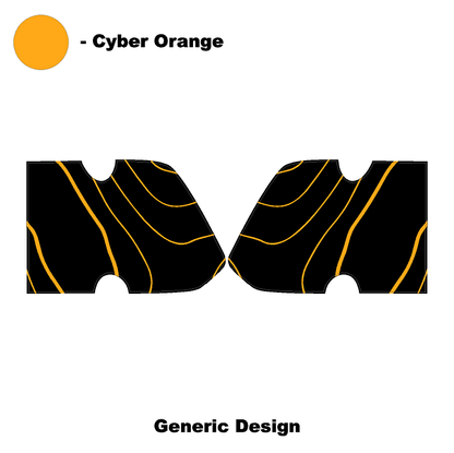 Interior Door Cup Protector Kit - 2021+ Bronco - 21BRNINTDRCUP-TPAMBL-21BRNINTDRCUP-TPA51L-21BRNINTDRCUP-TPAZL-21BRNINTDRCUP-TPCGL-21BRNINTDRCUP-TPCBNL-  DRIVEN - 13