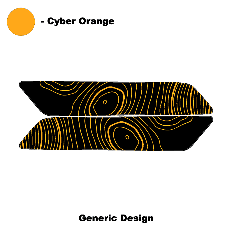 Topo Interior Front Door Grab Handle Overlay Kit (Printed + Laser Series) - 2021+ Bronco - 21BRNGRABFRDR-TPAMBL-21BRNGRABFRDR-TPA51L-21BRNGRABFRDR-TPAZL-21BRNGRABFRDR-TPCGL-21BRNGRABFRDR-TPCBNL-  DRIVEN - 18