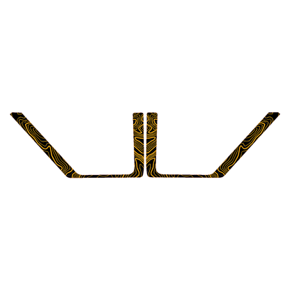 Topo Front Door Net Trim Overlay Kit (Printed Series) - 2021+ Bronco - 21BRNFTNET-TPAMBL-21BRNFTNET-TPA51L-21BRNFTNET-TPAZL-21BRNFTNET-TPCGL-21BRNFTNET-TPCBNL-  DRIVEN - 12