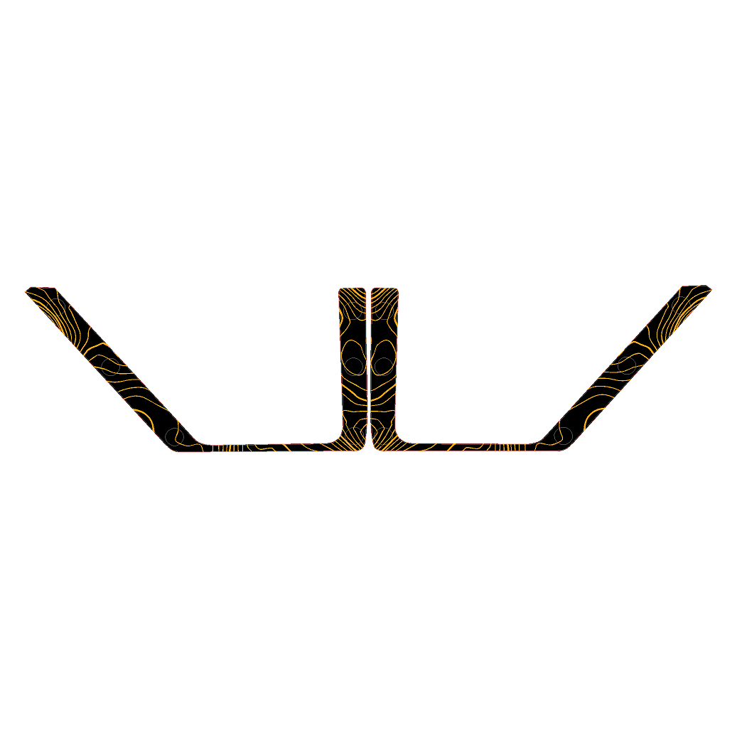 Topo Front Door Net Trim Overlay Kit (Printed Series) - 2021+ Bronco - 21BRNFTNET-TPAMBL-21BRNFTNET-TPA51L-21BRNFTNET-TPAZL-21BRNFTNET-TPCGL-21BRNFTNET-TPCBNL-  DRIVEN - 29