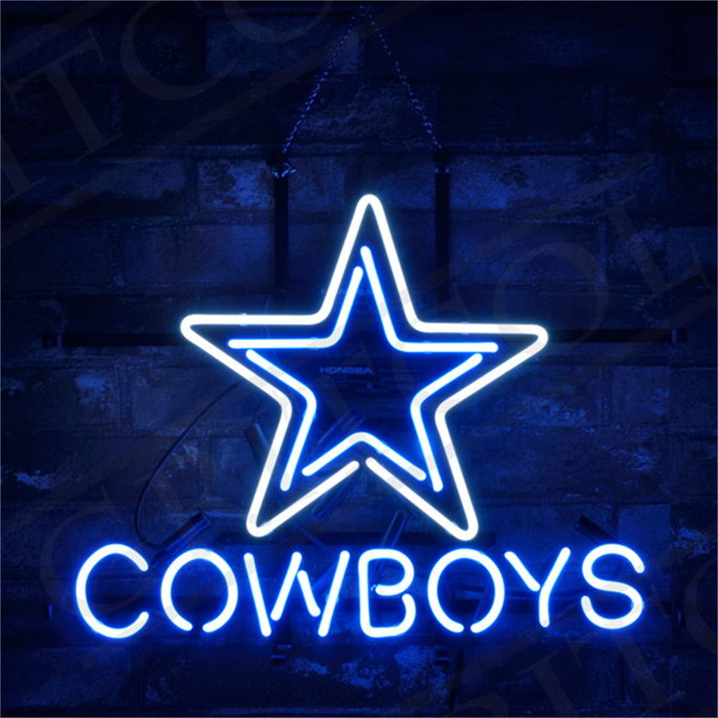 Dallas Cowboys Neon Signs Light - MEXC003-  DRIVEN - 1