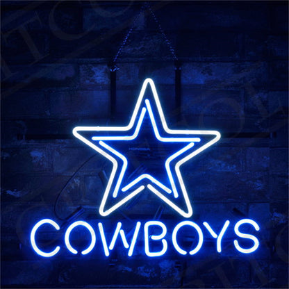 Dallas Cowboys Neon Signs Light - MEXC003-  DRIVEN - 1