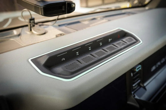 Dashboard Switch Outline (Printed Series Vinyl) - 2021+ Bronco - 21BRONCODSSWTPT-BO-21BRONCODSSWTPT-GHBM-21BRONCODSSWTPT-AB-21BRONCODSSWTPT-A51-21BRONCODSSWTPT-AZ-  DRIVEN - 1