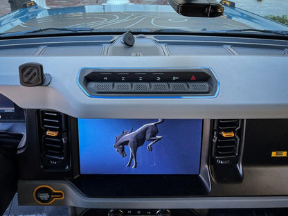 Dashboard Switch Outline (Standard Series) - 2021+ Bronco - 21BRONCODSSWT-BO-21BRONCODSSWT-BG-21BRONCODSSWT-RD-21BRONCODSSWT-WH-21BRONCODSSWT-BL-  DRIVEN - 5