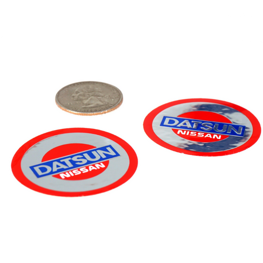 Vintage Style decals, Chrome-Vinyl, Style: Datsun (Two Stickers) - ZSD-565205-  DRIVEN - 1