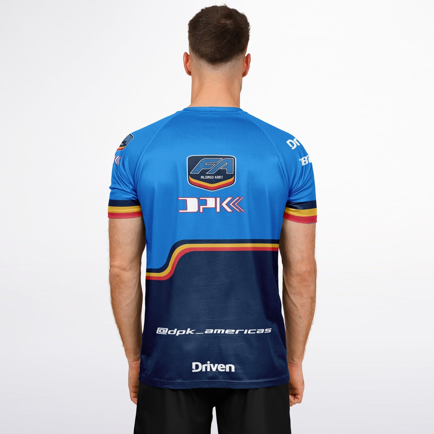 DPK Racing-Blue-Underwear Top-Short Sleeve