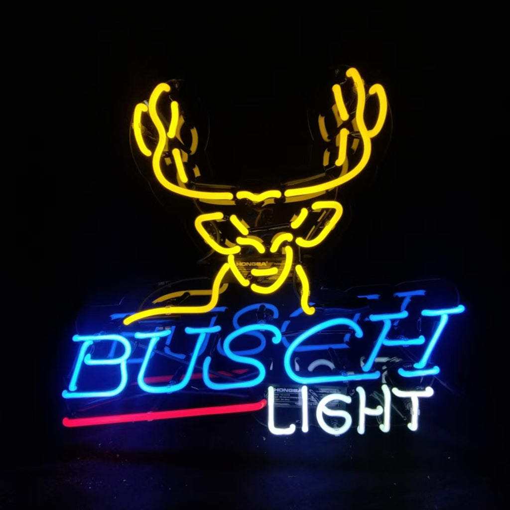 Deer Busch Light Beer Neon Signs Light - CN002-  DRIVEN - 2