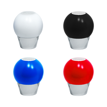 ZSPEC Round Shift Knob, M10-1.25, Delrin & Stainless, 207 Grams, 4-Speed Pattern - ZSD-763540-ZSD-763557-ZSD-763564-ZSD-763571-  DRIVEN - 4