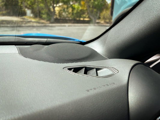 Defroster Vent 3D Carbon Overlays - 2022 BRZ / GR86 - 22BRZDEFROSTER-3DB-  DRIVEN - 1