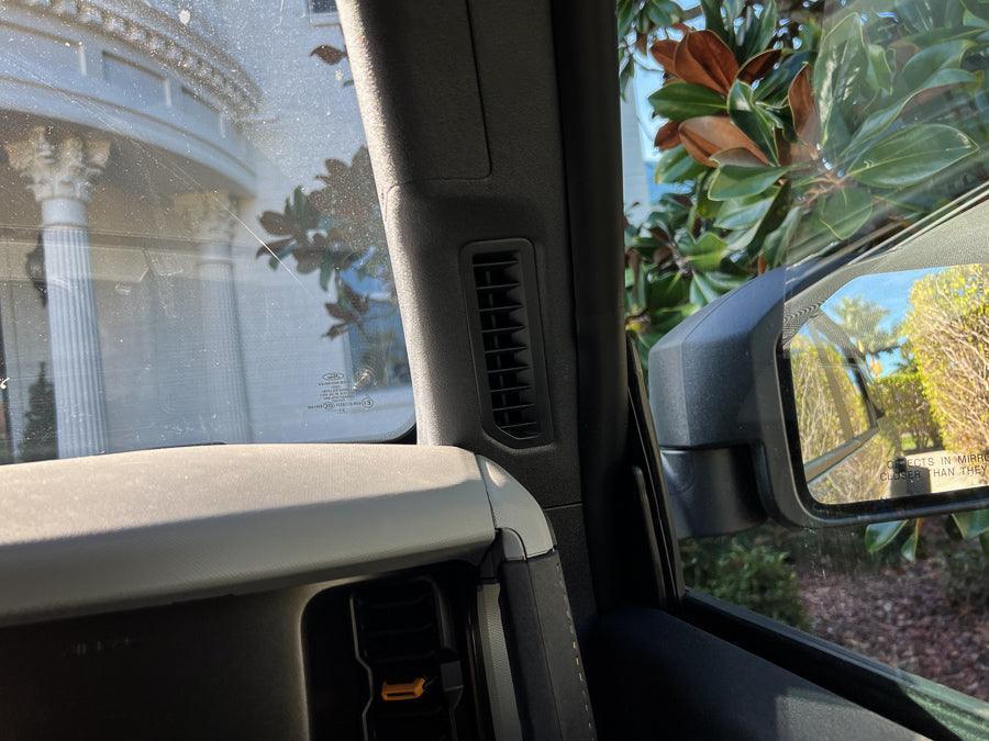 Defroster Vent Outline - 2021+ Bronco - 21BRONCODEFOL-BO-21BRONCODEFOL-BG-21BRONCODEFOL-RD-21BRONCODEFOL-WH-21BRONCODEFOL-BL-  DRIVEN - 6