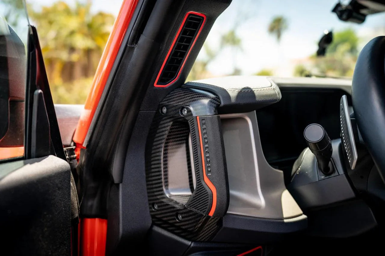 Defroster Vent Outline (Printed Series Vinyl) - 2021+ Bronco - 21BRONCODEFOLPT-SFG-21BRONCODEFOLPT-BO-21BRONCODEFOLPT-AB-21BRONCODEFOLPT-A51-21BRONCODEFOLPT-CG-  DRIVEN - 1