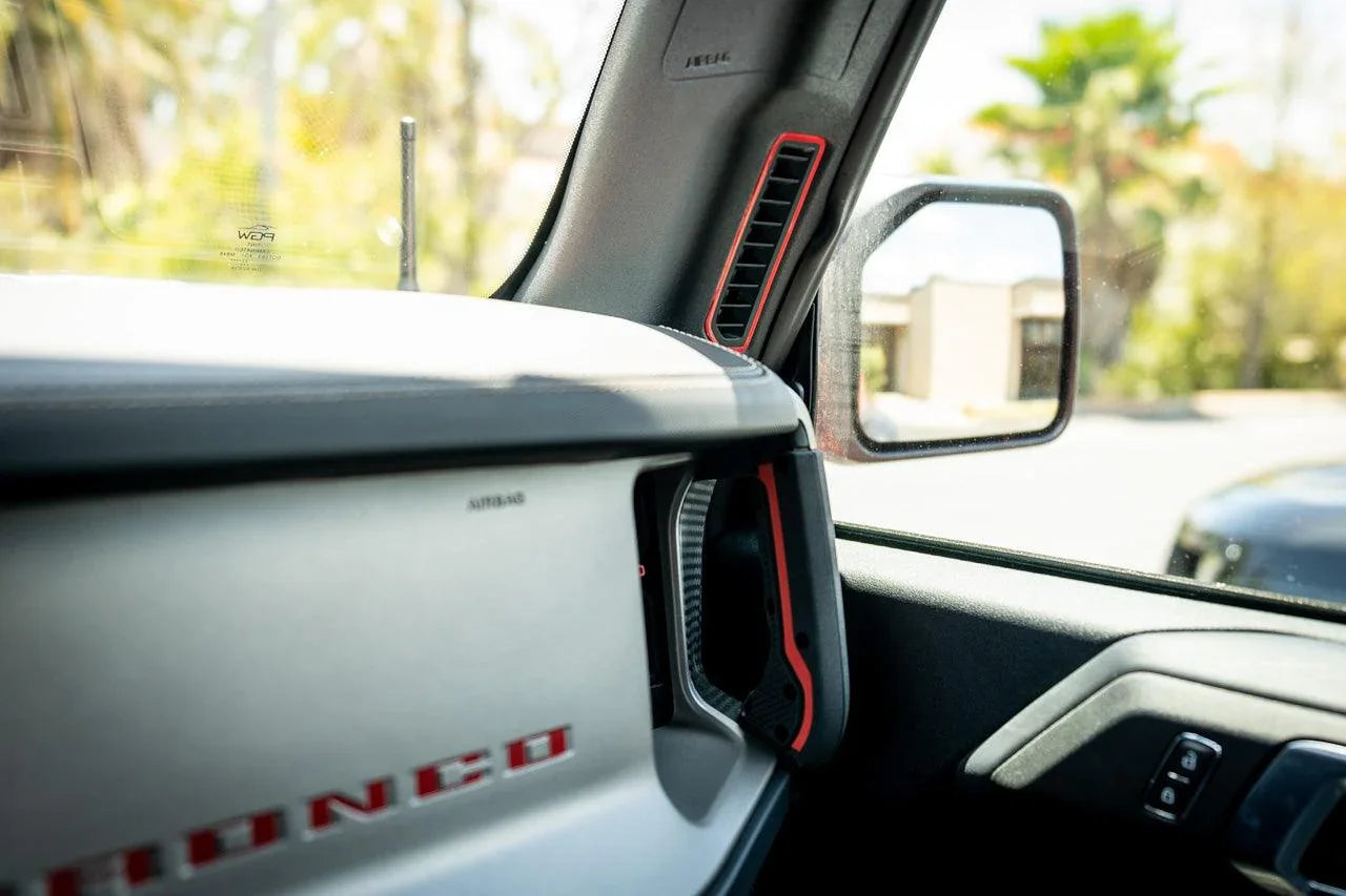 Defroster Vent Outline (Printed Series Vinyl) - 2021+ Bronco - 21BRONCODEFOLPT-SFG-21BRONCODEFOLPT-BO-21BRONCODEFOLPT-AB-21BRONCODEFOLPT-A51-21BRONCODEFOLPT-CG-  DRIVEN - 3