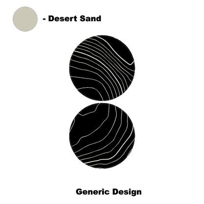 Topo Cup Holder Inserts (Printed Series + Acrylic) - 2021+ Bronco - 21BRNCPHLDRINS-TPAMBL-21BRNCPHLDRINS-TPA51L-21BRNCPHLDRINS-TPAZL-21BRNCPHLDRINS-TPCGL-21BRNCPHLDRINS-TPCBNL-  DRIVEN - 28