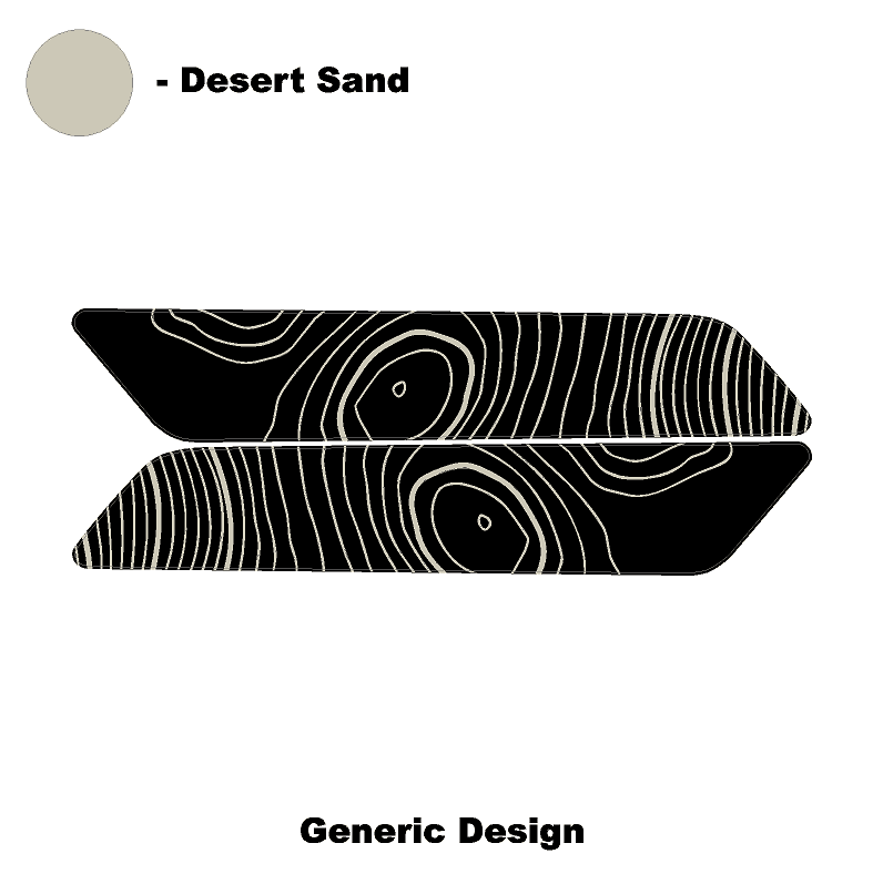 Topo Interior Front Door Grab Handle Overlay Kit (Printed + Laser Series) - 2021+ Bronco - 21BRNGRABFRDR-TPAMBL-21BRNGRABFRDR-TPA51L-21BRNGRABFRDR-TPAZL-21BRNGRABFRDR-TPCGL-21BRNGRABFRDR-TPCBNL-  DRIVEN - 28