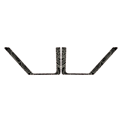 Topo Rear Door Net Trim Overlay Kit (Printed Series) - 2021+ Bronco - 21BRNFTNET-TPAMBL-21BRNFTNET-TPA51L-21BRNFTNET-TPAZL-21BRNFTNET-TPCGL-21BRNFTNET-TPCBNL-  DRIVEN - 26