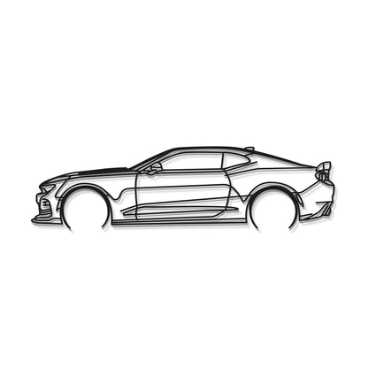 Camaro SS 1LE Detailed Metal Car Wall Art - MT0892 - MT0892B49L-MT0892B69L-MT0892B80L-MT0892B99L-MT0892B120L-  DRIVEN - 6