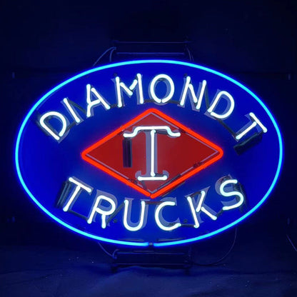 Diamond T Trucks Car Neon Signs Light - MEX083-  DRIVEN - 2