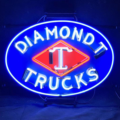 Diamond T Trucks Car Neon Signs Light - MEX083-  DRIVEN - 1