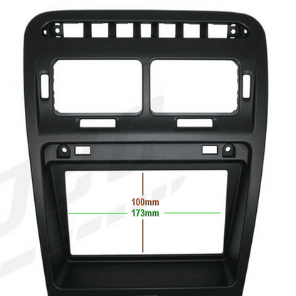 ZSPEC RHD Double-Din Radio Bezel Face-Plate for Nissan Z32 300zx, Bezel-ONLY - ZSD-203404-  DRIVEN - 3