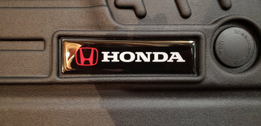 Domed Honda Emblem Inserts for Weathertech Floor Mats (Single) - WTHONDA-  DRIVEN - 1