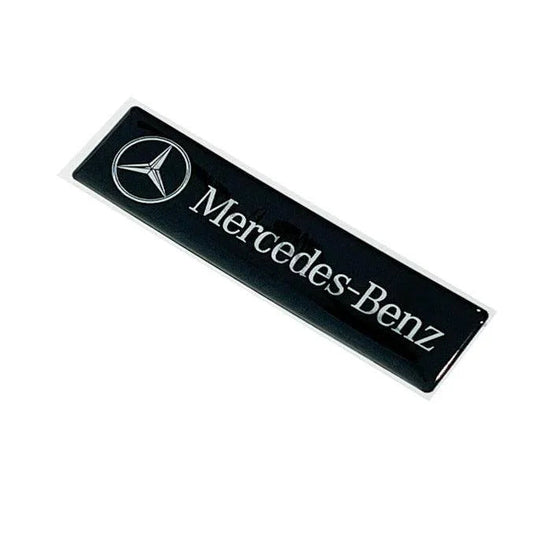 Domed V2 Inserts for Weathertech Floor Mats (Single) - Fits Mercedes Vehicles - WTLOGOMERCV2-  DRIVEN - 1