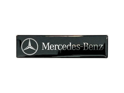 Mercedes-Benz Domed V2 Emblem Inserts for All-Weather Floor Mats (Single) - WTLOGOMERCV2-  DRIVEN - 2
