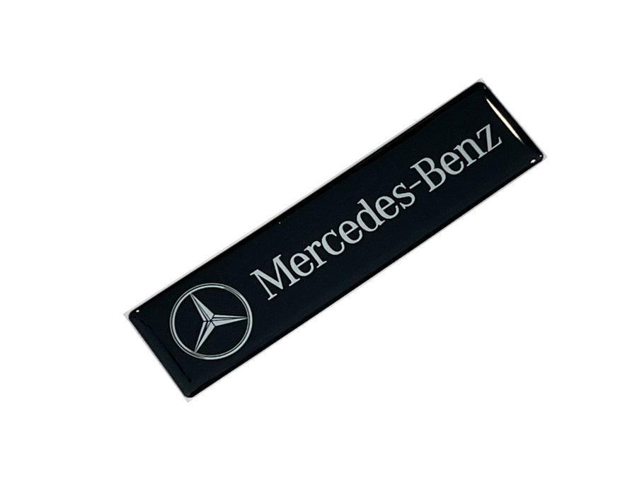 Mercedes-Benz Domed V2 Emblem Inserts for All-Weather Floor Mats (Single) - WTLOGOMERCV2-  DRIVEN - 3