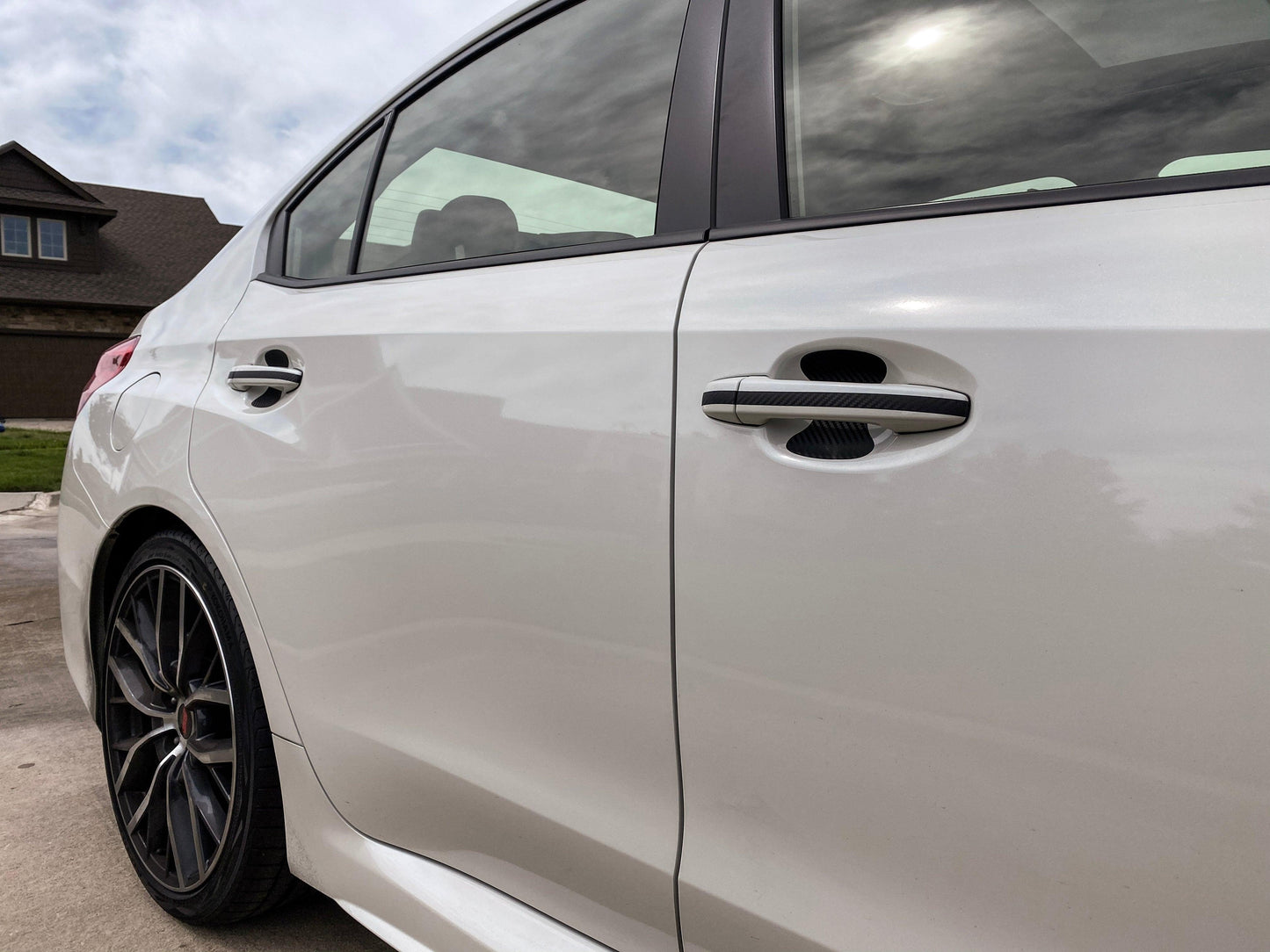 Door Handle Overlays - 2015-2020 Subaru WRX / STI - SFB15WRXDHO3D-SFB15WRXDHOMB-  DRIVEN - 7