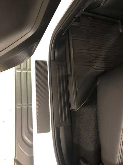 Door Sill Protectors - 2019+ Ford Ranger SuperCrew - 19RANGERDS-3DCF-19RANGERDS-CL-19RANGERDS-MB-19RANGERDS-GB-19RANGERDS-RD-  DRIVEN - 11
