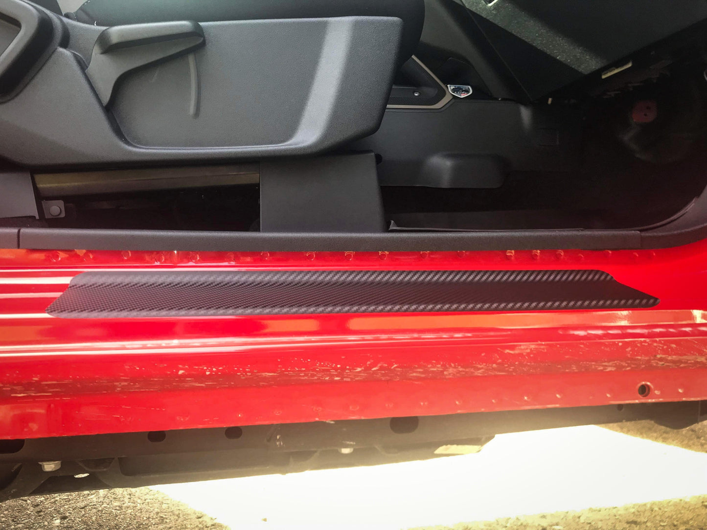 Door Sill Protectors - 2021+ Bronco 2 Door - 21BRONCODS2-RD-21BRONCODS2-BL-21BRONCODS2-WH-21BRONCODS2-OR-21BRONCODS2-YL-  DRIVEN - 5